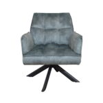 Fauteuil Tino - Stof Adore Niagara 158 -Vooraanzicht