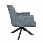 Fauteuil Tino - Stof Adore Niagara 158 -Zijaanzicht