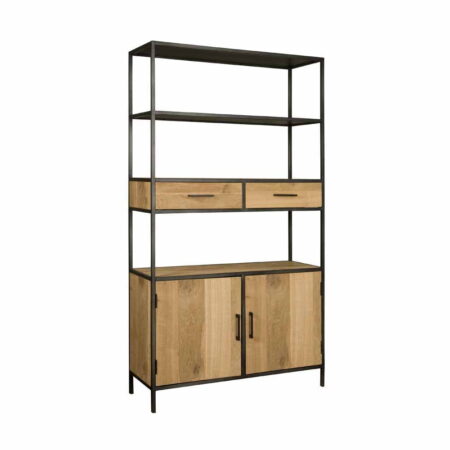 Tower Living Boekenkast Luna 115 cm Eiken