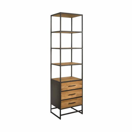 Tower Living Boekenkast Felino 60 cm Teak