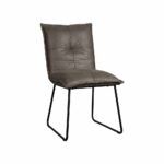 Tower Living Eetkamerstoel Seda Stof Cherokee 1 Grey (2)