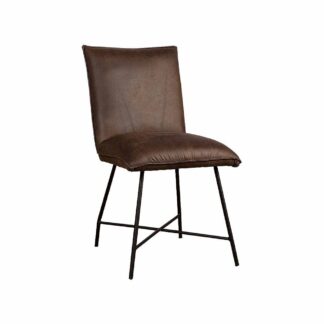 Tower Living Eetkamerstoel Trofa Stof Amazon 8 Brown (2)