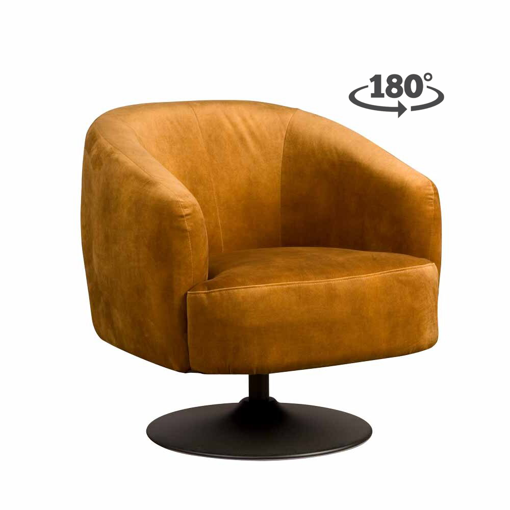 Tower Living Fauteuil Barga Stof Bliss 13 Gold (2)