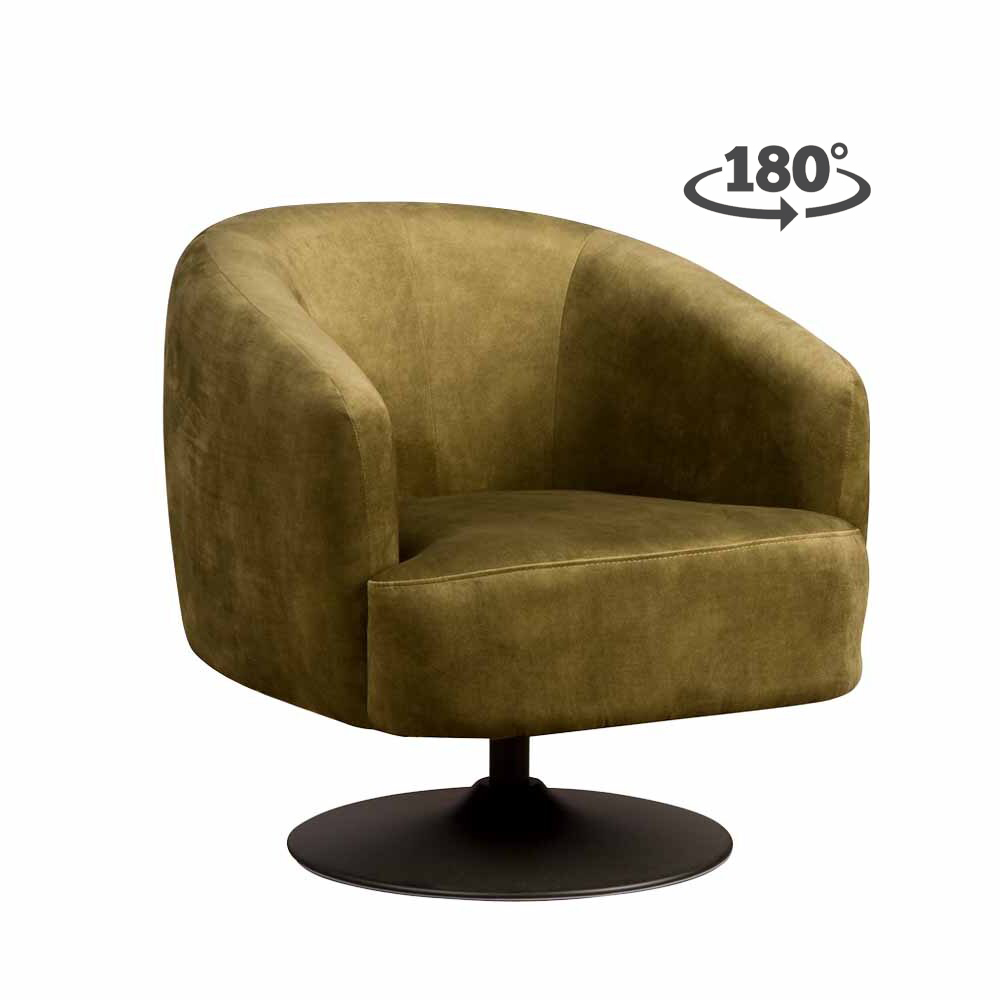 Tower Living Fauteuil Barga Stof Bliss 19 Green (2)