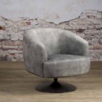 Tower Living Fauteuil Barga Stof Bliss 3 Dark Grey (2)