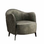 Tower Living Fauteuil Bondo Stof Bliss 20 Dark Green (2)