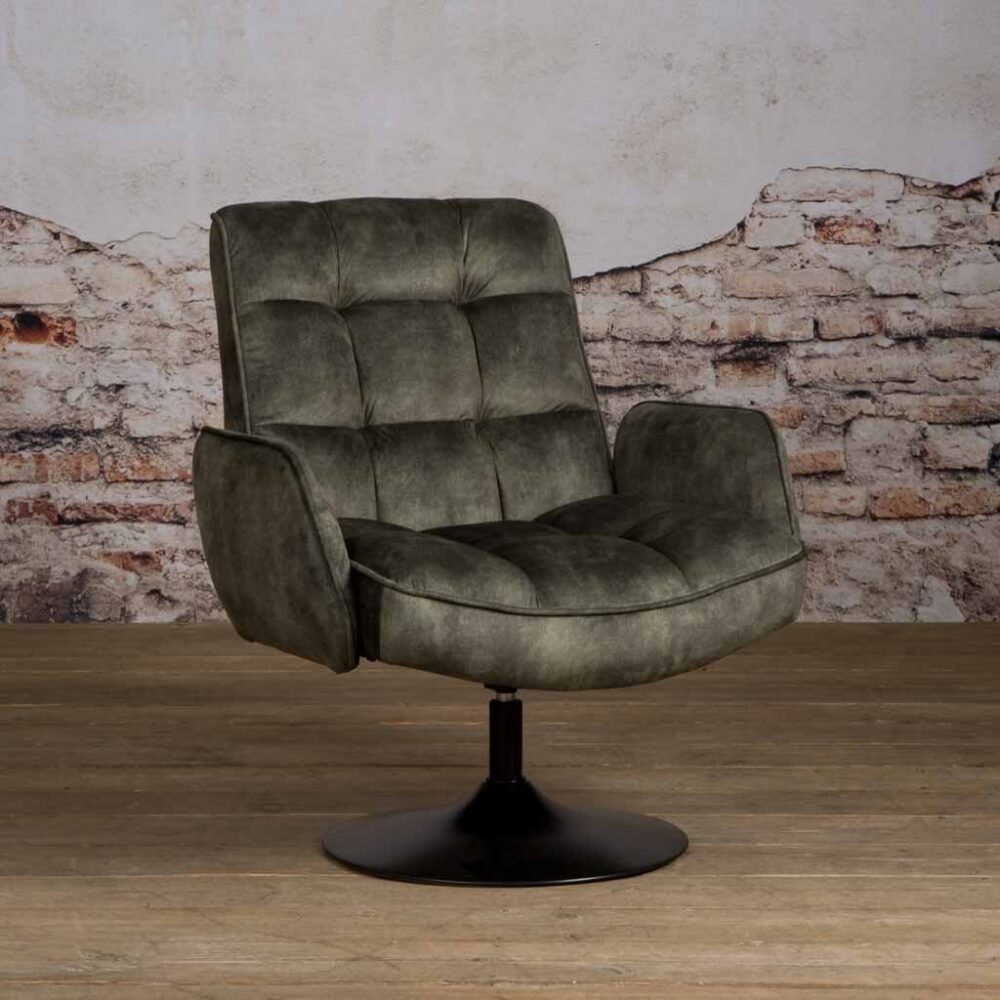 Tower Living Fauteuil Tropea Stof Adore Dark Green 17