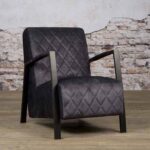 Tower Living Fauteuil Villa Stof Adore 29 Anthracite