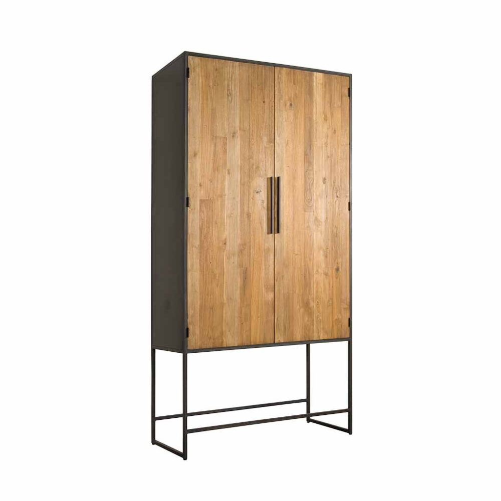 Tower Living Opbergkast Felino 116 cm Teak