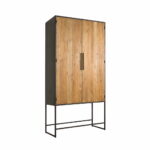 Tower Living Opbergkast Felino 116 cm Teak