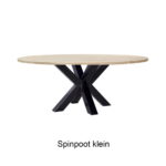 Ovale Eiken Eettafel Rustiek Met Kleine Spinpoot scaled 1.jpg