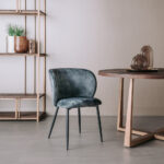 Tower Living Eetkamerstoel Perano Stof Adore Dark Green 17 Sfeerfoto