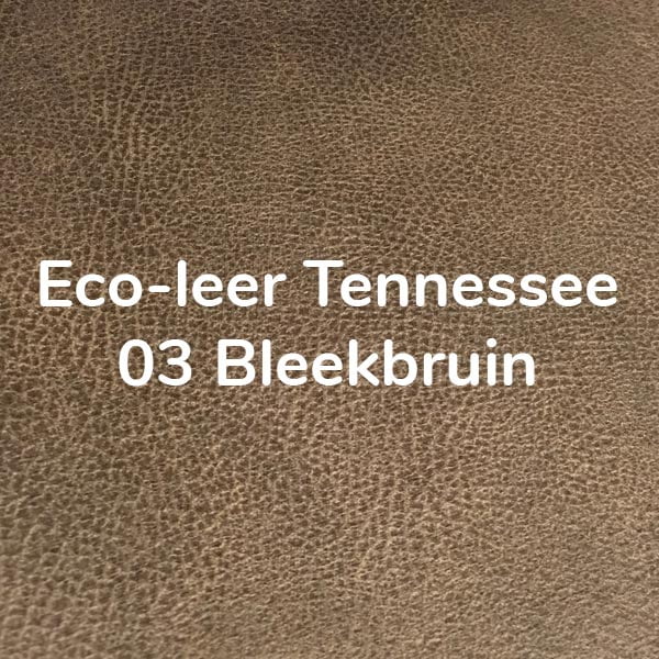 Eco leer Tennessee 03 Bleekbruin