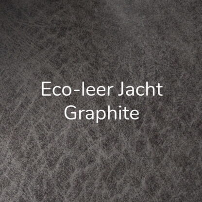 Eco-leer Jacht Graphite