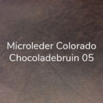 Microleder Colorado Chocoladebruin 05