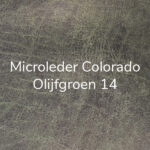 Microleder Colorado Olijfgroen 14