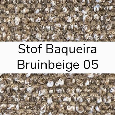 Stof Baqueira Bruinbeige 05