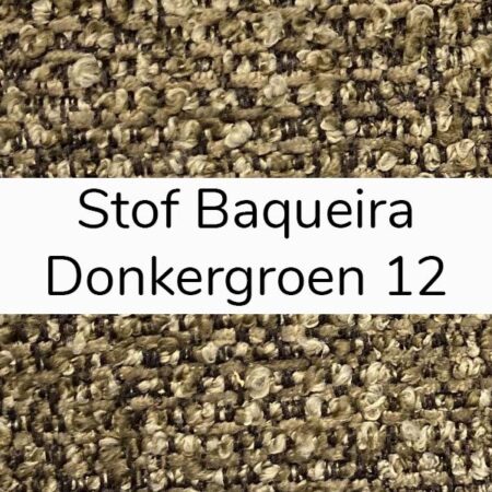 Stof Baqueira Donkergroen 12