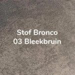 Stof Bronco 03 Bleekbruin