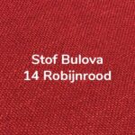 Stof Bulova 14 Robijnrood