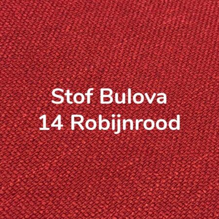 Stof Bulova Robijnrood (14)