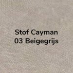 Stof Cayman 03 Beigegrijs