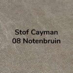 Stof Cayman 08 Notenbruin