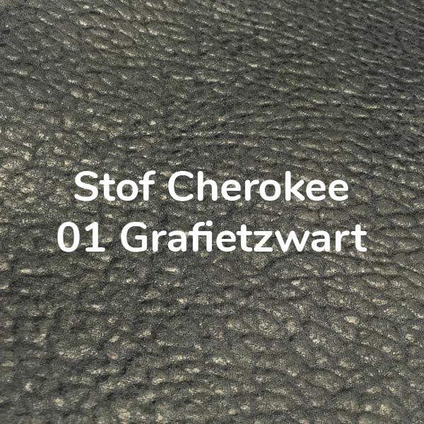 Stof Cherokee 01 Grafietzwart