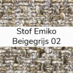 Stof Emiko Beigegrijs 02