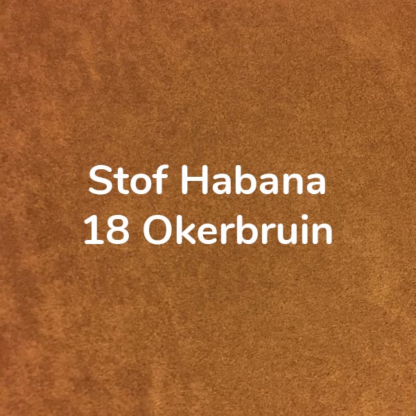 Stof Habana 18 Okerbruin