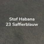 Stof Habana 23 Saffierblauw