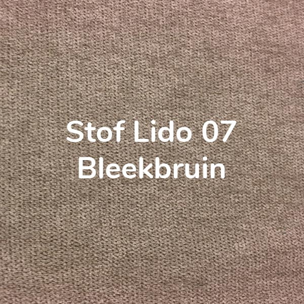 Stof Lido 07 Bleekbruin