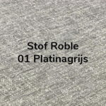 Stof Roble 01 Platinagrijs