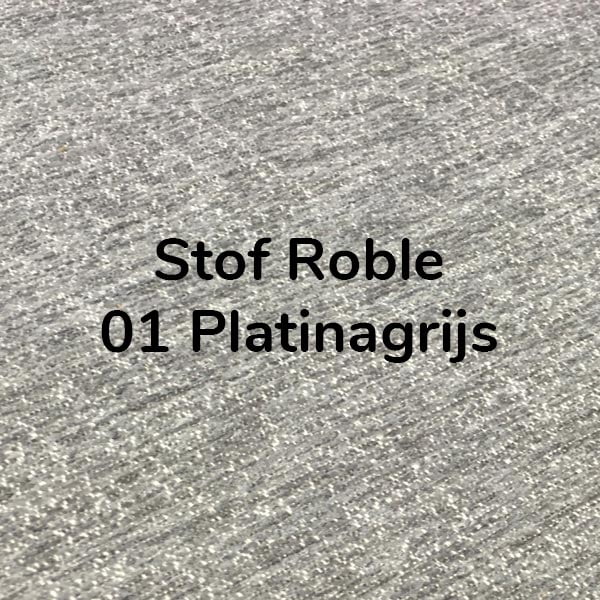 Stof Roble 01 Platinagrijs