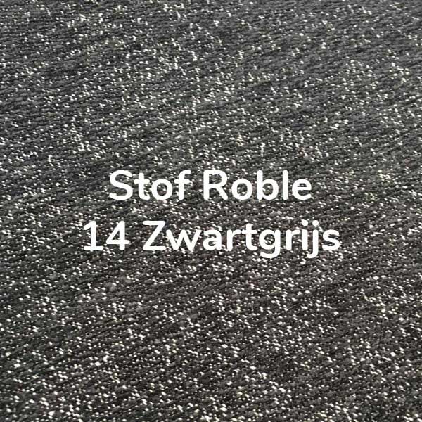 Stof Roble 14 Zwartgrijs