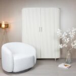 Tower Living Fauteuil Belfast Stof Copenhagen 900 Light Ivory