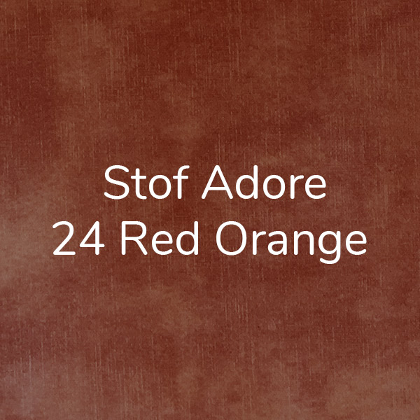 Stof Adore 24 Red Orange