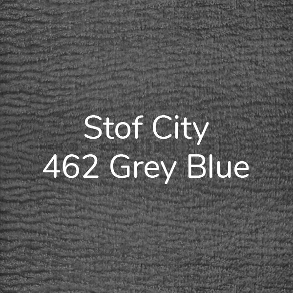 Stof City 462 Grey Blue