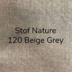 Stof Nature 120 Beige Grey