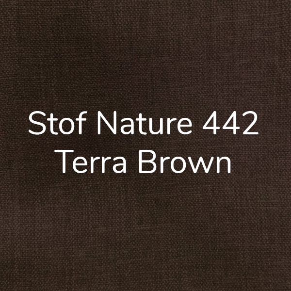 Stof Nature 442 Terra Brown