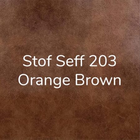 Stof Seff 203 Orange Brown