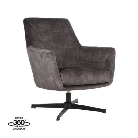 Stof Adore Anthracite 68