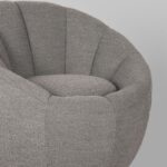 LABEL51 Fauteuil Crown Grijs Boucle 83x77x72 cm Detail.jpg