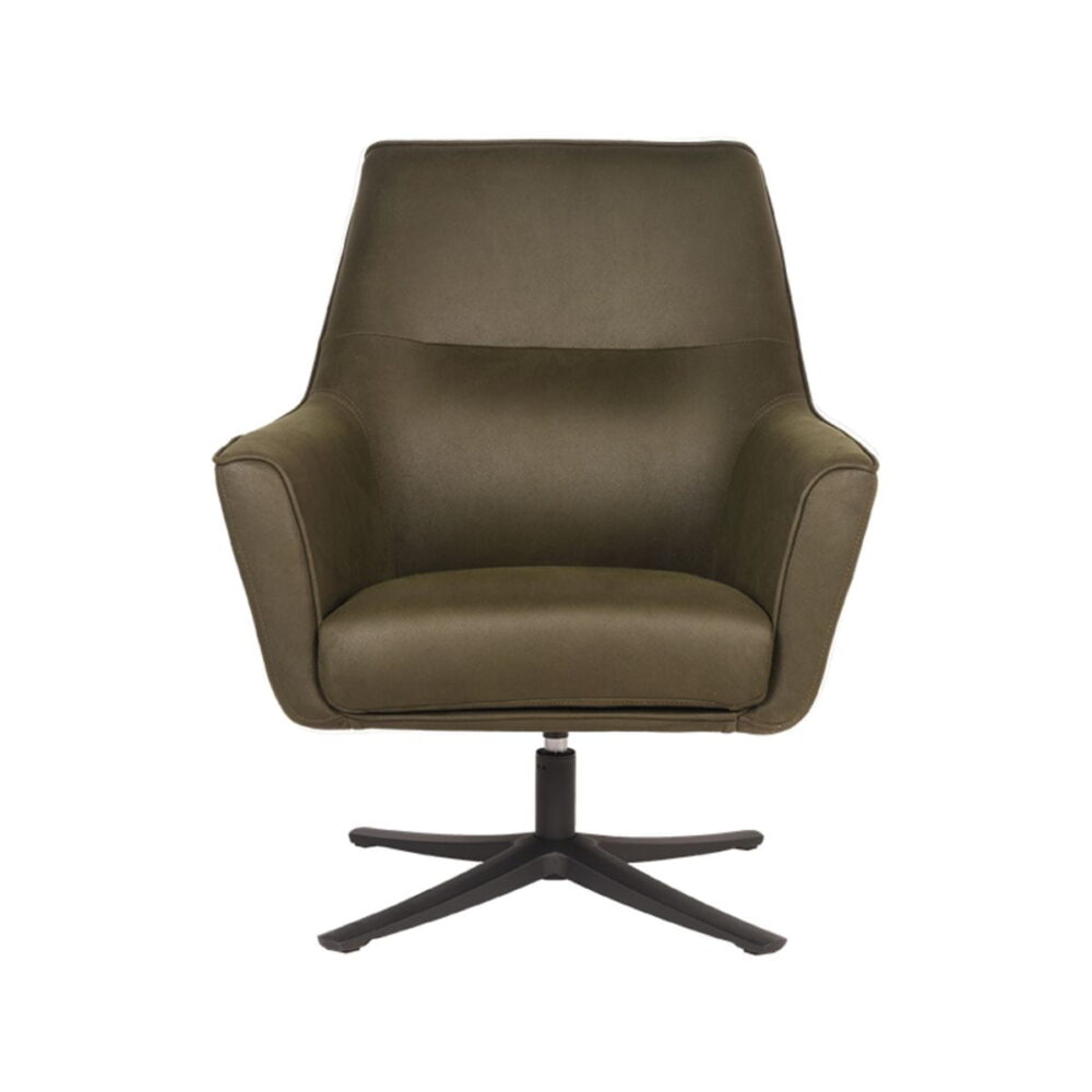 LABEL51 Fauteuil Tod Army Microvezel 76x75x90 cm Voorkant.jpg