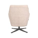 LABEL51 Fauteuil Tod Naturel Boucle 76x75x90 cm Achterkant