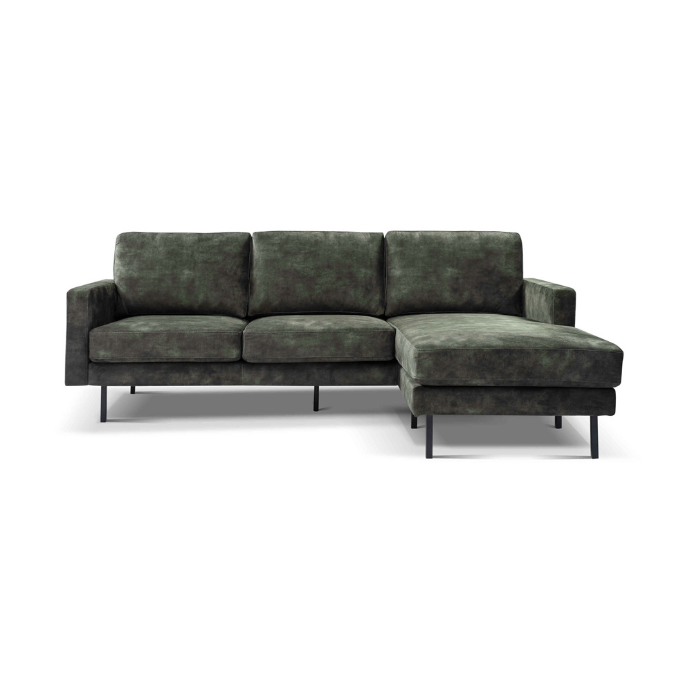 Tower Living Loungebank Cambridge 2,5 zits met stof Adore 017 grey olive