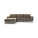 Loungebank Highlands 2,5 zits Stof Nature 450 Beige Grey Links