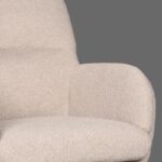 LABEL51 Draaifauteuil Moss 70x77x90 Cm Naturel Touch Detail