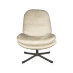 LABEL51 Fauteuil Noel 80x66x57 cm Beige Elegance Voorkant 1